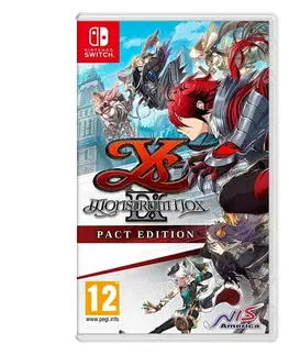 Hry pre Nintendo Switch Ys 9: Monstrum Nox (Pact Edition) NSW