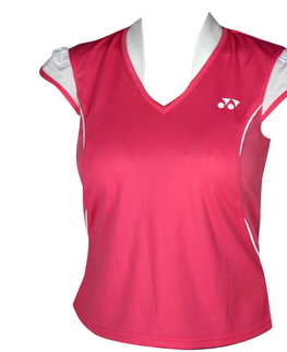 Dámske fitness oblečenie Dievčenské tričko Yonex 3705 ružové ružová - XS
