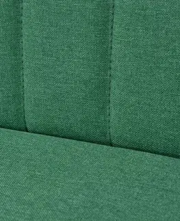 Pohovky a gauče Pohovka látka Dekorhome Zelená