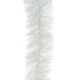 Vianočné dekorácie Vianočná reťaz Fiocco biela, 2,7 m
