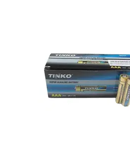 Predlžovacie káble  60 ks Alkalická batéria TINKO AAA 1,5V 