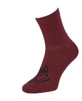 Pánské ponožky Cyklistické Enduro ponožky Silvini Orino UA1809 punch/plum 42-44