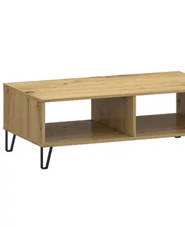 Stoly a lavice Stôl Sorrento T Dub Artisan/Biely