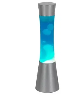 Stolové lampy Rabalux 7029 dekoratívne svietidlo Minka, modrá