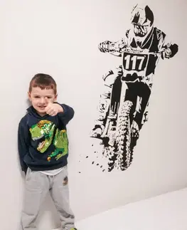 Nálepky na stenu Nálepka na stenu - Motocross