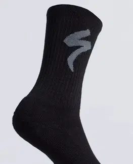 Pánske ponožky Specialized Merino Midweight Tall Logo Socks L