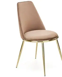 Čalúnené stoličky Stolička W156 béžová