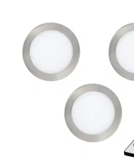 Svietidlá Eglo Eglo 78661 - SADA 3x LED Stmievateľné podhľadové svietidlo TINUS LED/6W/230V + DO 
