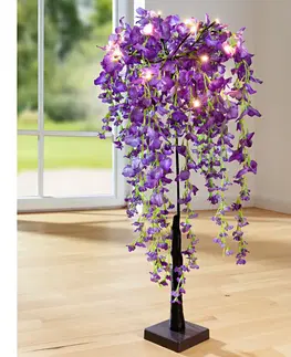 Drobné dekorácie a doplnky LED kvetinový strom "Petúnie"