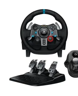 Volanty Logitech G29 Driving Force Racing Wheel + Logitech Driving Force Shifter