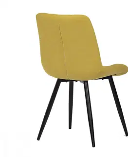 Jedálenské stoličky a kreslá Jedálenská stolička CT-382 Autronic Žltá