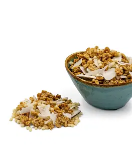 Kaše, müsli a cereálie Protein & Co. Granola high protein – kokos 400 g