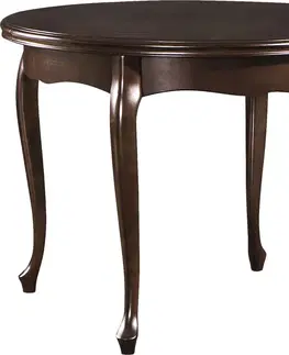 Jedálenské stoly TARANKO Verona V-2 rustikálny rozkladací jedálenský stôl hnedá