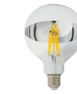 Žiarovky  LED Žiarovka so zrkadlovým vrchlíkom DECOR MIRROR G125 E27/12W/230 4200K strieborná 