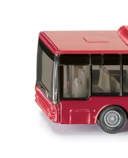 Hračky - dopravné stroje a traktory SIKU - Blister - Mestský autobus červený