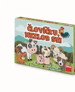 Hračky spoločenské hry pre deti DINO - Človiečik Nehnevaj Sa Detská Hra