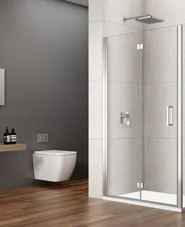 Sprchové dvere GELCO - LORO štvorcová sprchová zástena 800x800  GN4580-03