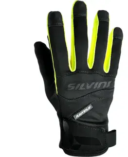 Zimné rukavice Rukavice Silvini FUSARO UA745 black-neon XL