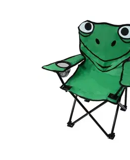 Záhradné stoličky a kreslá  Detská kempingová stolička žaba 