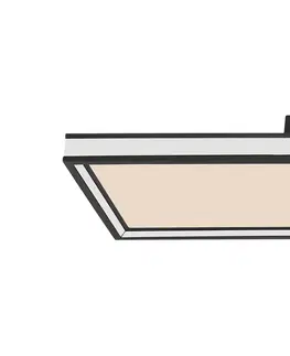 Stropné svietidlá Globo Stropné svietidlo Jessy LED, 80x20cm s diaľkovým ovládaním