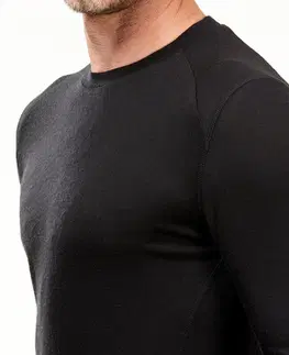 mikiny Pánske tričko MT500 zo 100 % vlny merino s dlhým rukávom