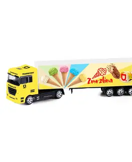 Hračky - dopravné stroje a traktory RAPPA - Auto kamión nanuky a zmrzliny