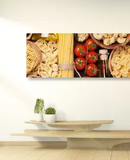 Obrazy jedlá a nápoje Obraz variácie talianskych cestovín