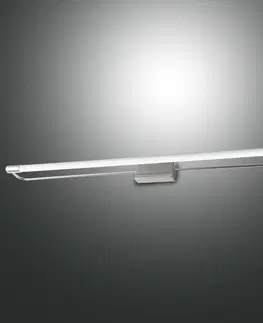 Osvetlenie obrazov Fabas Luce Nástenné LED svietidlo Rapallo, chróm, IP44, 80 cm