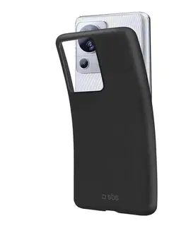 Puzdrá na mobilné telefóny Zadný kryt SBS Sensity pre Xiaomi 13 Lite, čierna TESENSXI13LK