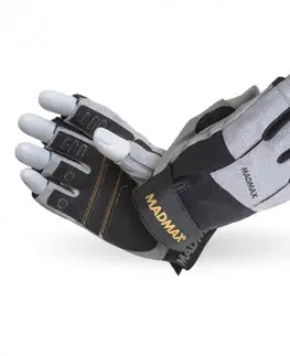 Rukavice na cvičenie MADMAX Fitness rukavice Damasteel  S