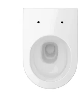 Záchody CERSANIT - Závesná WC misa INVERTO so systémom STREAM ON, bez sedátka K671-001
