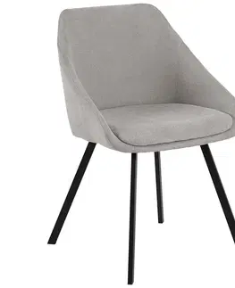 Plastové stoličky Stolička light grey 2 ks