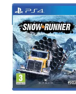 Hry na Playstation 4 SnowRunner CZ PS4