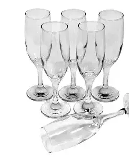 Poháre Kinekus Pohár na šampanské MISKET 190 ml, sada 6 ks