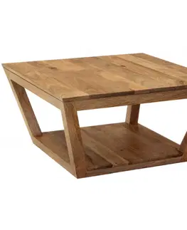 Konferenčné stolíky Konferenčný stolík Hina 80x40x80 z mangového dreva