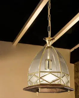 Závesné svietidlá Cremasco Závesná lampa Campana
