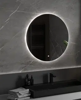 Kúpeľňa MEXEN - Erg zrkadlo s osvetlením 80 cm, LED 6000K, 9823-080-080-611-00