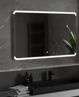 Kúpeľňa MEXEN - Nida zrkadlo s osvetlením 120 x 80 cm, LED 600 9806-120-080-611-00