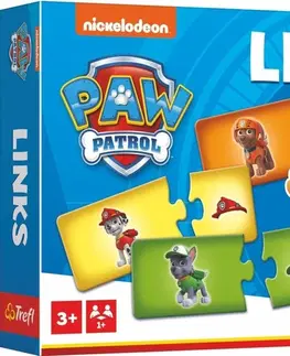 Hračky spoločenské hry pre deti TREFL -  Hra - Link Mini - Paw Patrol