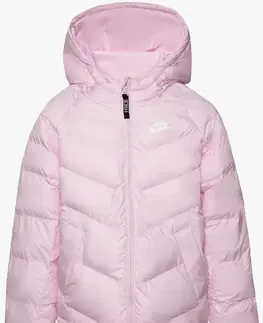 Detské bundy a kabáty Nike Sportswear Older Kids Synthetic-Fill Hooded XS
