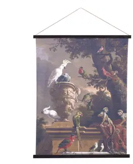 Obrazy Kakemono Parrot Island 80 x 100 cm