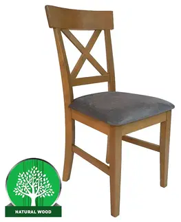 Drevené stoličky Stolička 752 D.Wotan Tk.Monolith 85