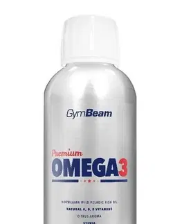 Vitamíny a minerály Premium Omega 3 - GymBeam 250 ml. Citrus