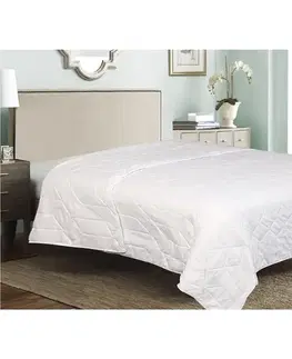 Prehozy na posteľ Prikrývka na posteľ  Ala/0004/ 160x200 biely