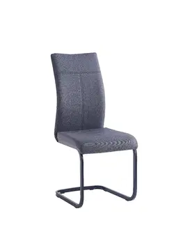 Jedálenské stoličky COSMO jedálenská stolička, šedá/čierna