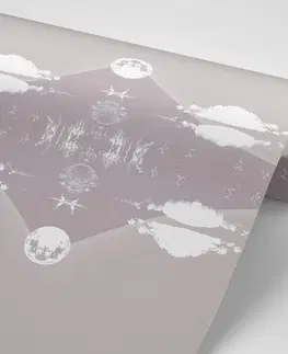 Samolepiace tapety Samolepiaca tapeta s jedinečným vzorom