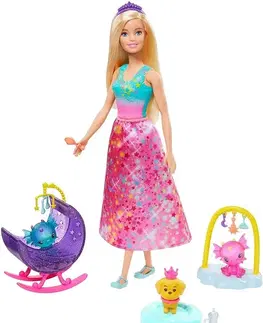 Hračky bábiky MATTEL - Barbie Dreamtopia Princezná s dlhou sukňou