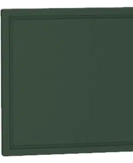 Dvierka a čelá zásuviek pre kuchynske skrinky Panel bočný Emily 720x564 zelená mat