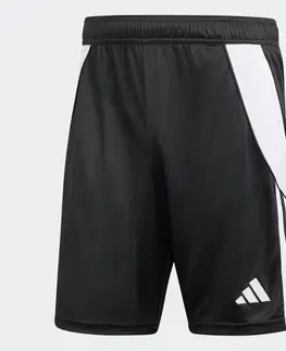 nohavice Futbalové šortky Tiro 24 čierne