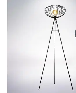 Lampy B.K. Licht B.K. Licht 1470 - Stojacia lampa RETRO 1xE27/40W/230V 